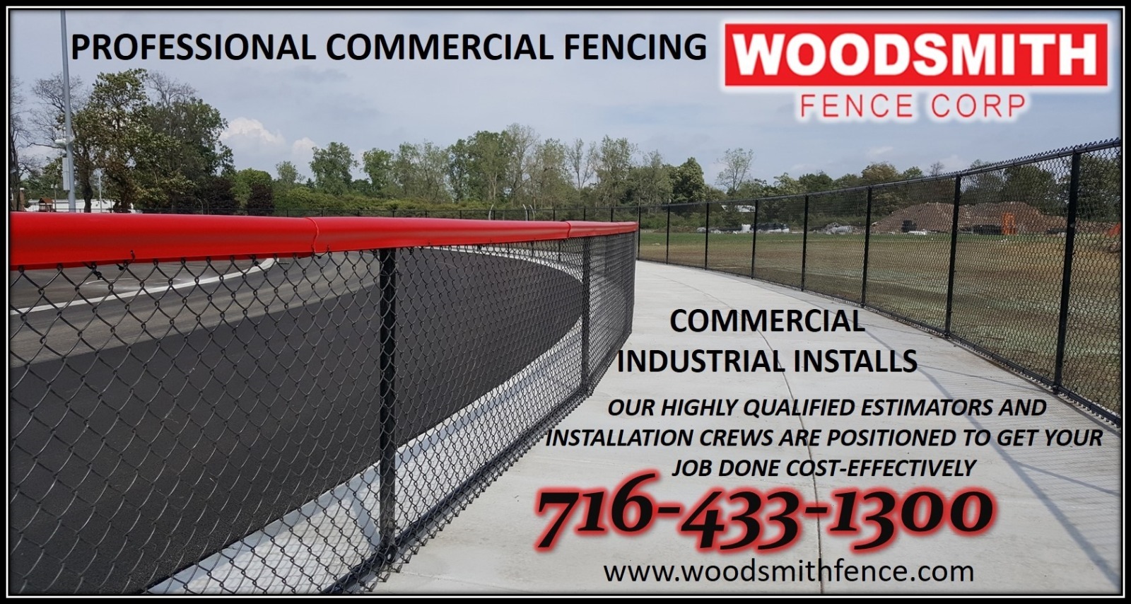 Commercial Fencing Woodsmith Fence